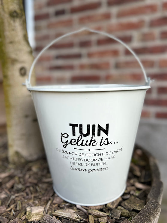 Zinken Cadeau Emmer - Tuin Geluk