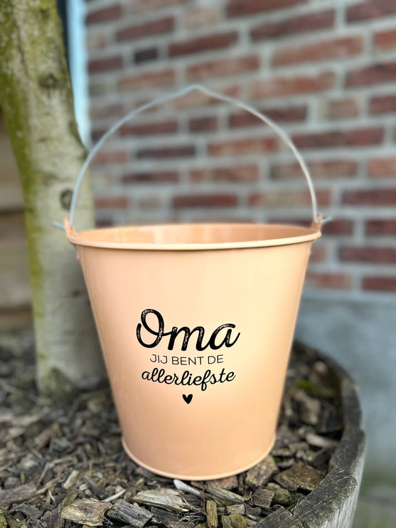 Zinken Cadeau Emmer -Oma