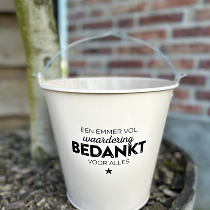 Zinken Cadeau Emmer - Bedankt