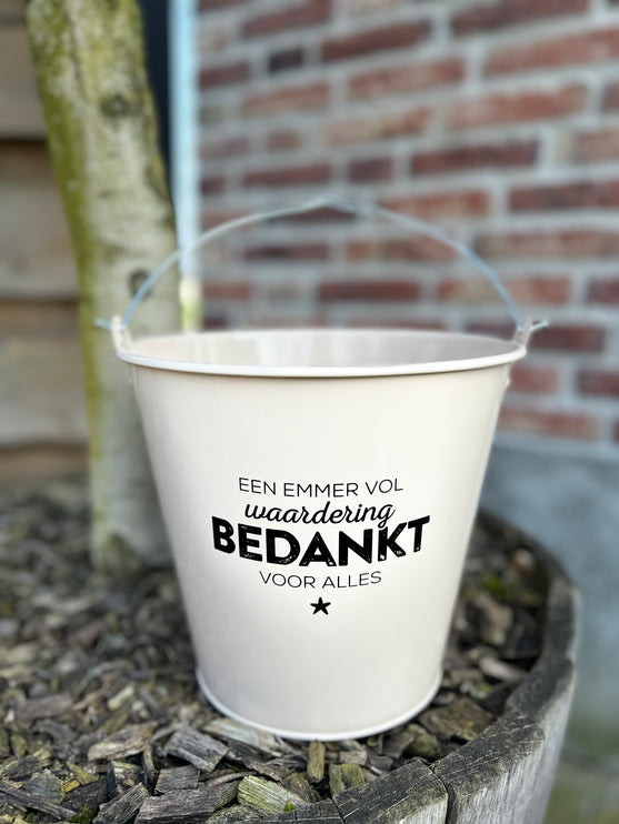 Zinken Cadeau Emmer - Bedankt