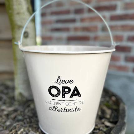 Zinken Cadeau Emmer - Opa