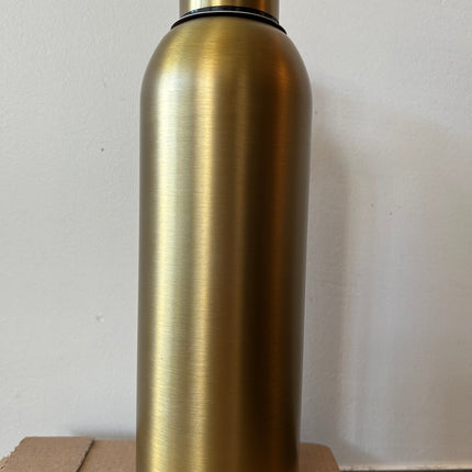 Drinkfles (goud-chroom) bedrukken