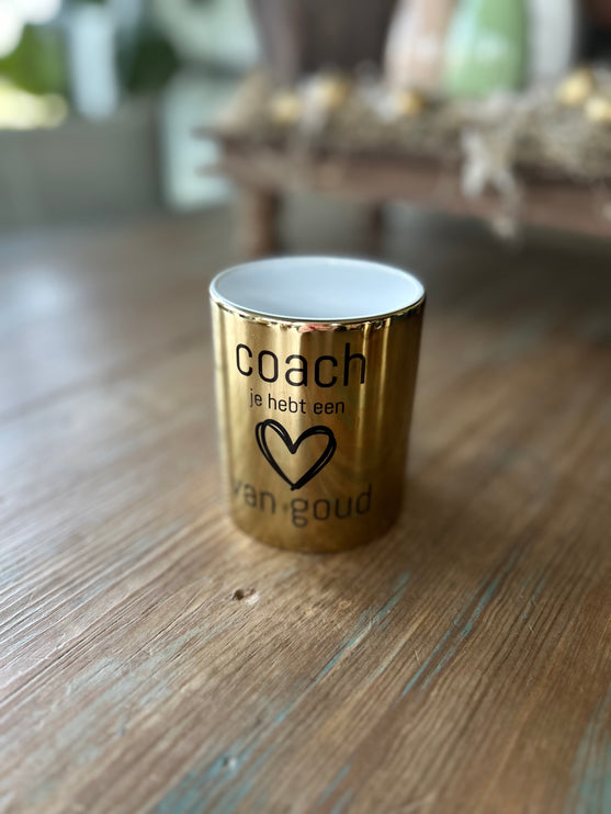 Gouden Mok - Coach