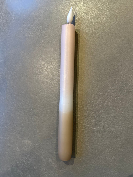 Led Dip Dye kaars Koper Lichtbruin