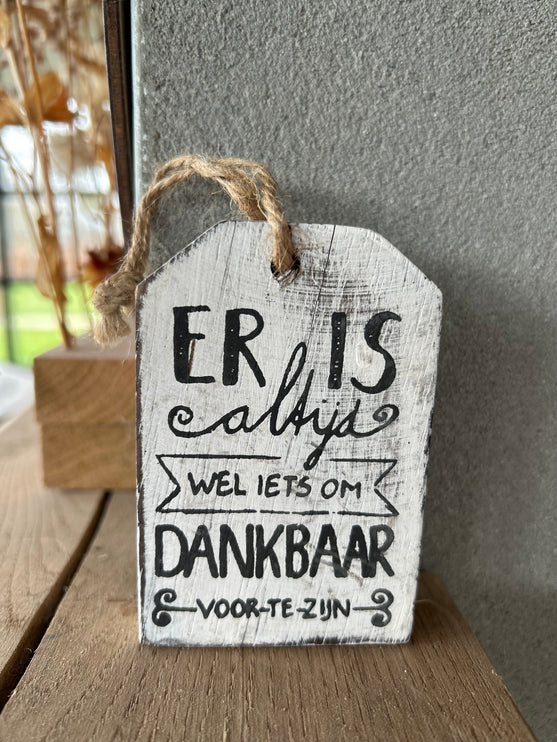 Hangertje Dankbaar