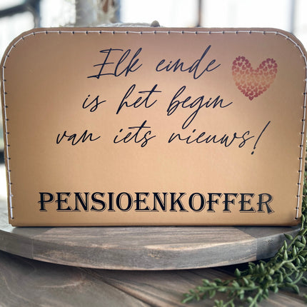 Koffertje Bruin  - Pensioen