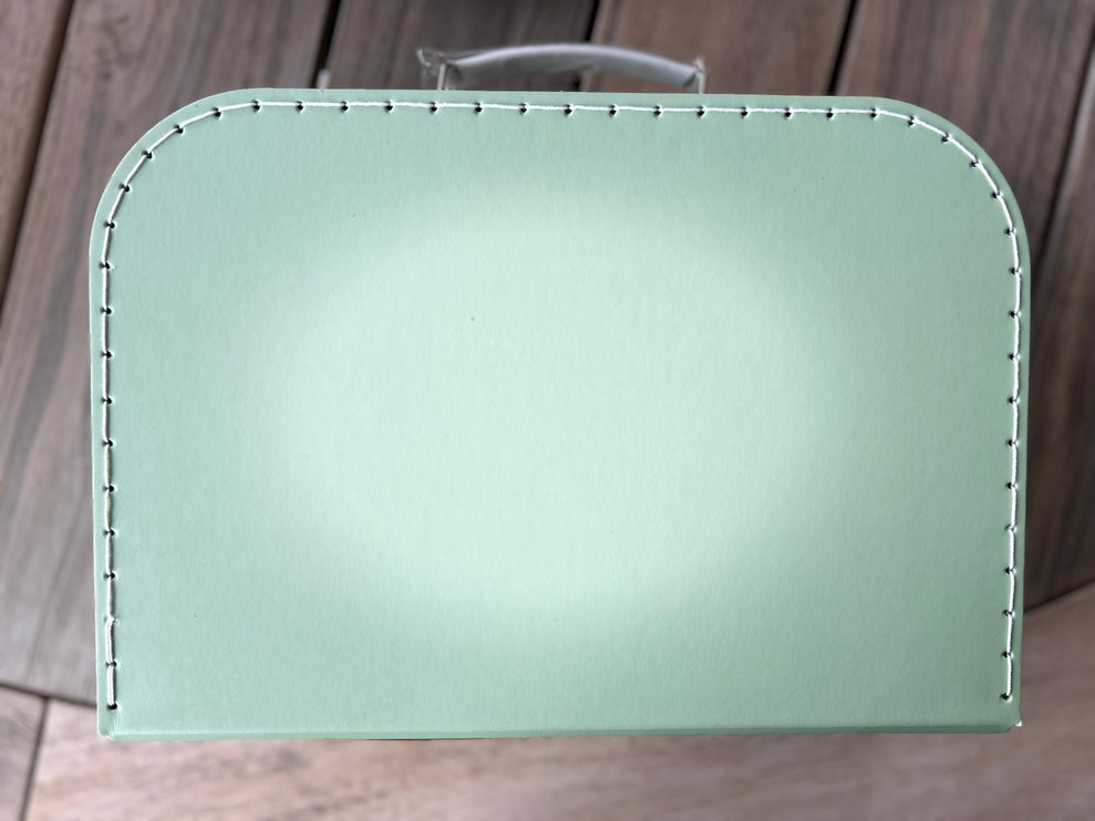 Koffertje Groen met eigen personalisering
