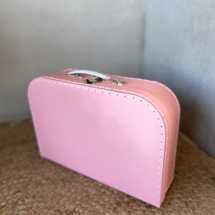 Koffertje karton Roze maat S