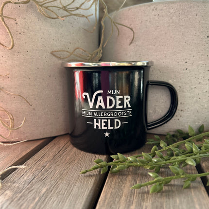 Emaille Mok Vader