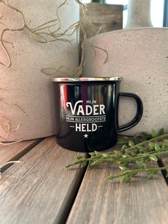 Emaille Mok Vader