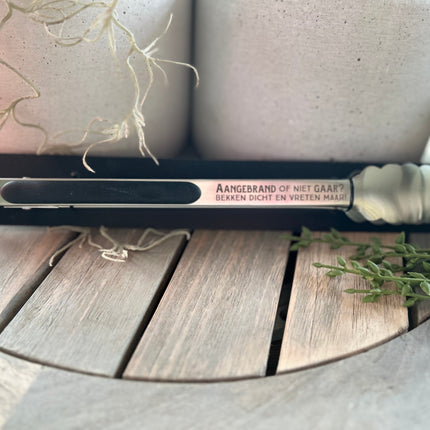 BBQ tang Aangebrand - RVS