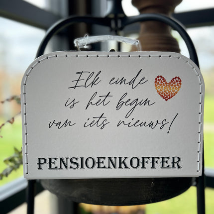 Koffertje Wit - Pensioen