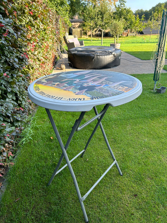 Sticker rond Hangtafel