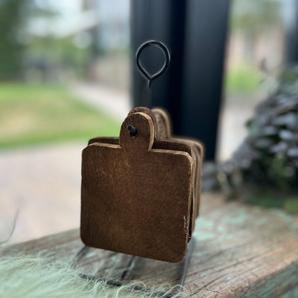 Houten onderzetters