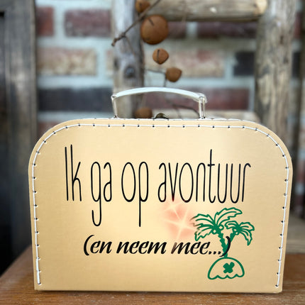 Koffertje bruin - Avontuur