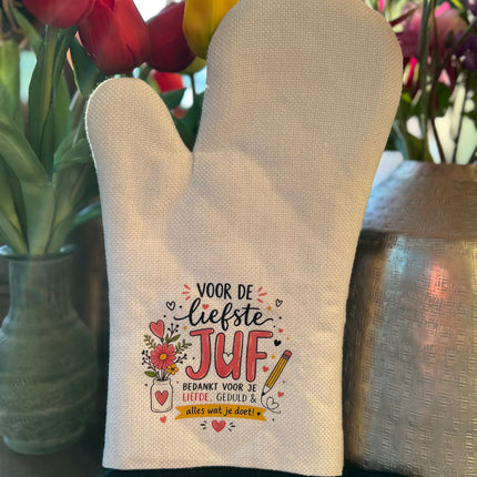 Ovenhandschoen Juf
