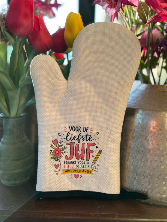 Ovenhandschoen Juf