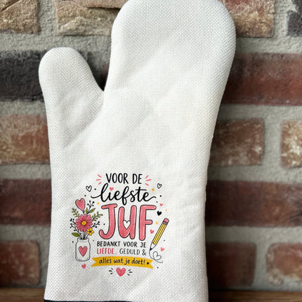 Ovenhandschoen Juf