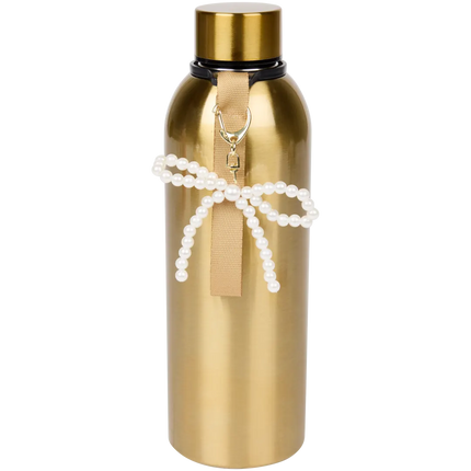 Drinkfles (goud-chroom) bedrukken