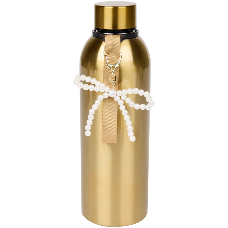 Drinkfles (goud-chroom) bedrukken