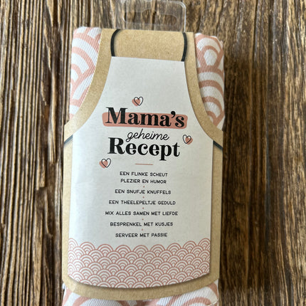 Keukenschort Mama´s recept
