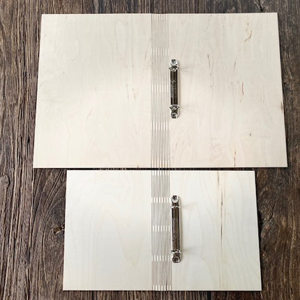 Houten kaft Lerares A4 formaat