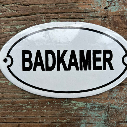 Bordje Badkamer