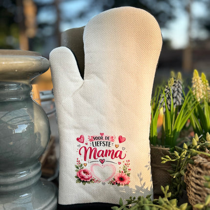 Ovenhandschoen Voor de liefste mama