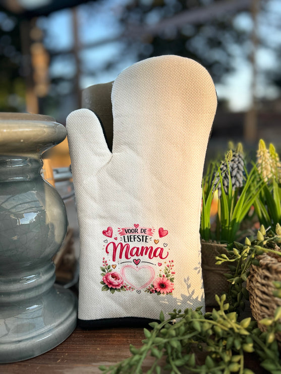 Ovenhandschoen Voor de liefste mama