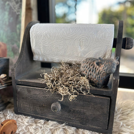 Houten Decoratie Keukenrolhouder Klein