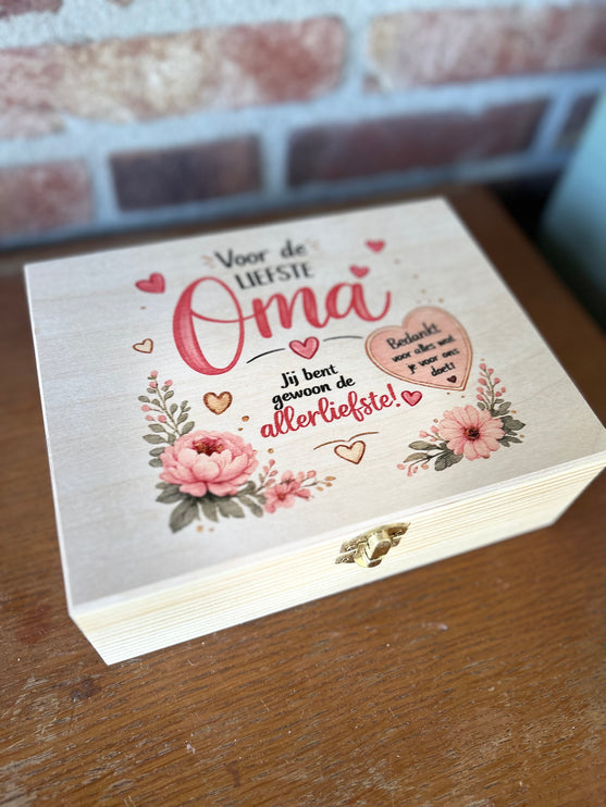 Theedoos 6 vaks OMA
