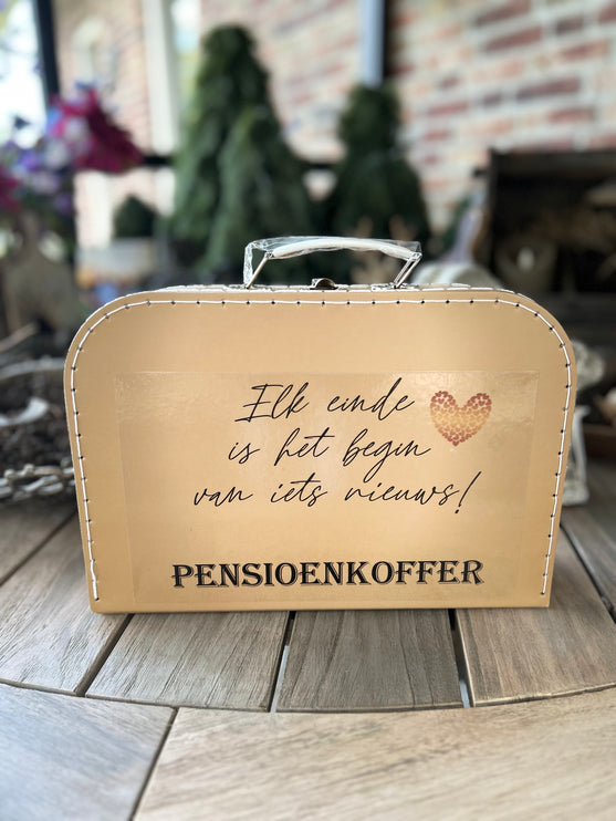 Koffertje Bruin  - Pensioen
