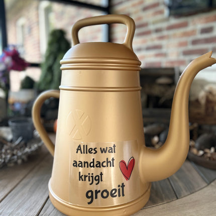 Gieter Goud - alles wat aandacht krijgt groeit