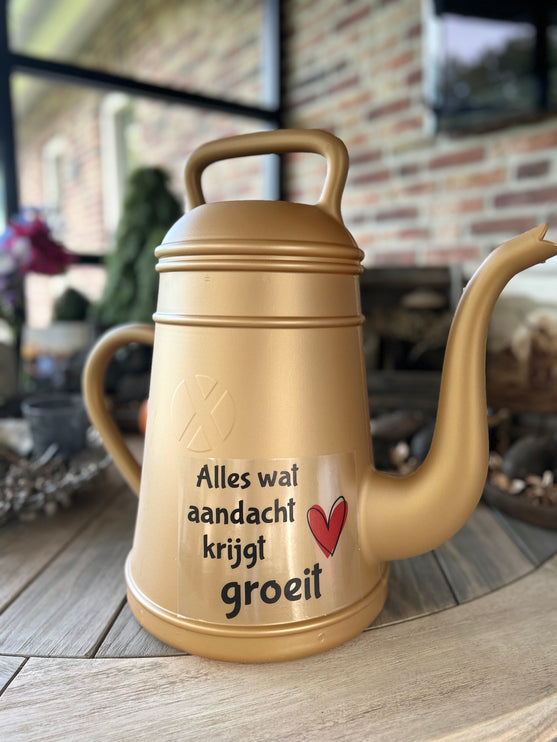 Gieter Goud - alles wat aandacht krijgt groeit