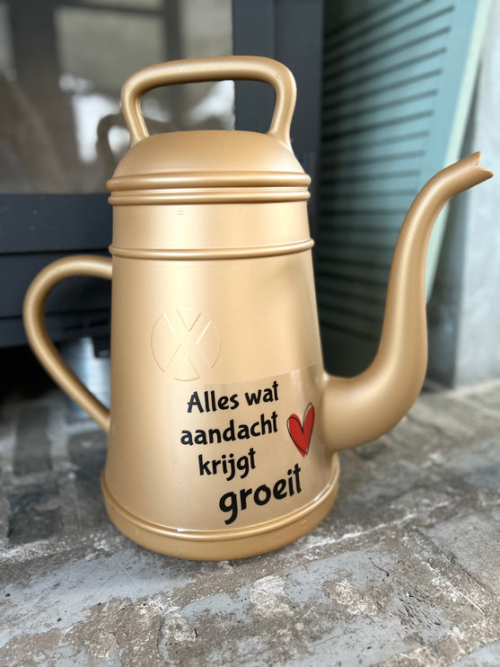 Gieter Goud - alles wat aandacht krijgt groeit