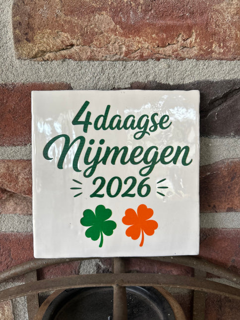 Tegeltje 4daagse Nijmegen