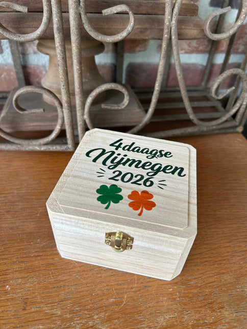 Bewaarkistje kruisje 4daagse Nijmegen