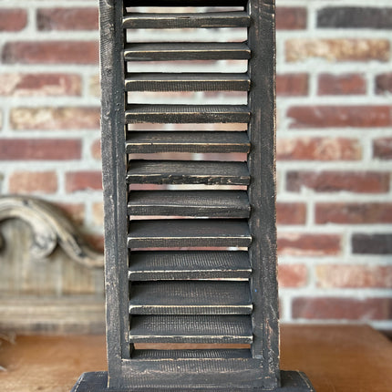 Houten luik op voet/50x28x7 cm