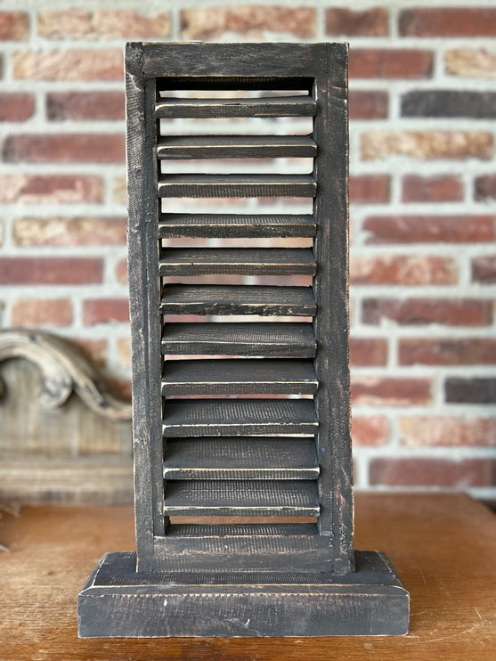 Houten luik op voet/50x28x7 cm