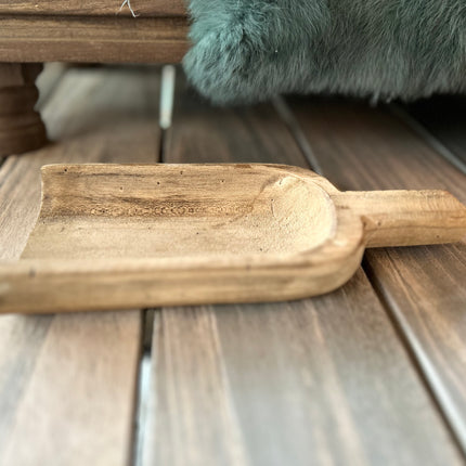 Houten schep
