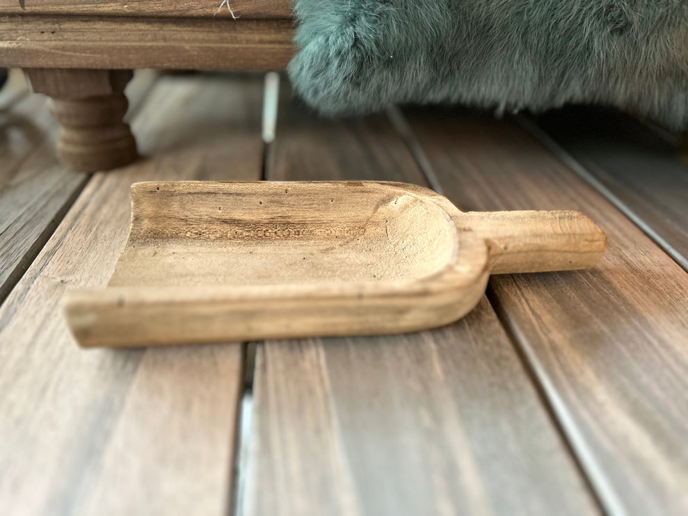 Houten schep