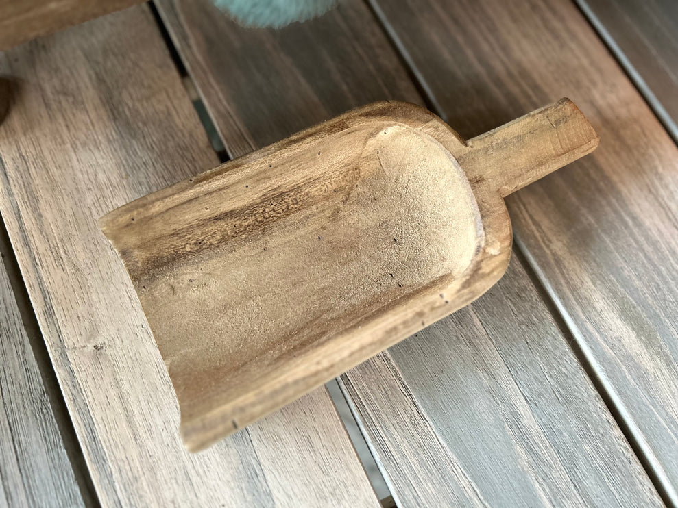 Houten schep
