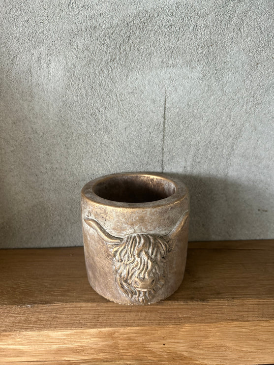 Gouden Waxinehouder hooglander