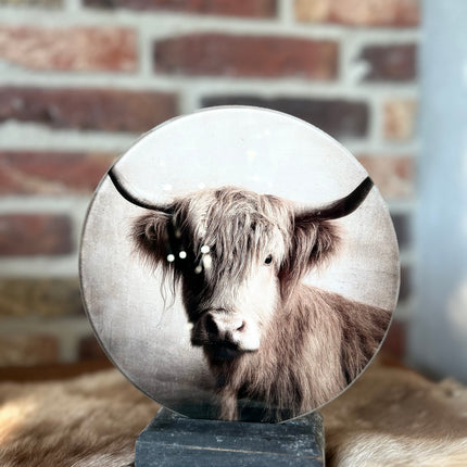 Glasplaatje Brocante Hooglander