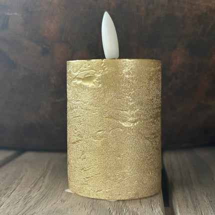 Led kaars Goud