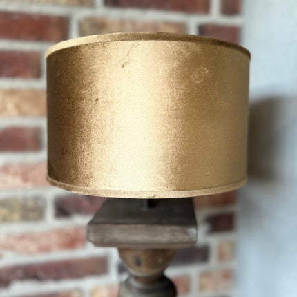 Brocante lampevoet inclusief gouden kap