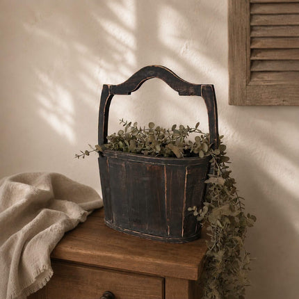 Houten Emmer ovaal