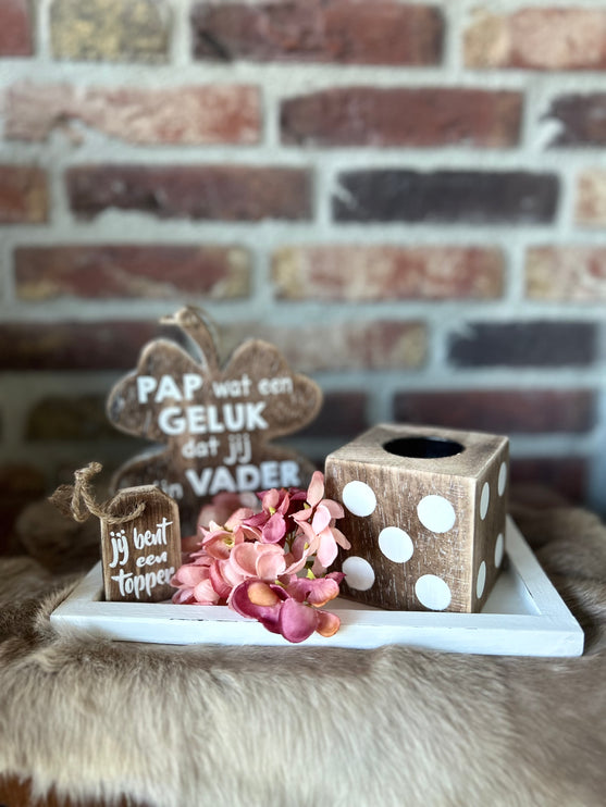 Cadeau pakket Pap wat een geluk
