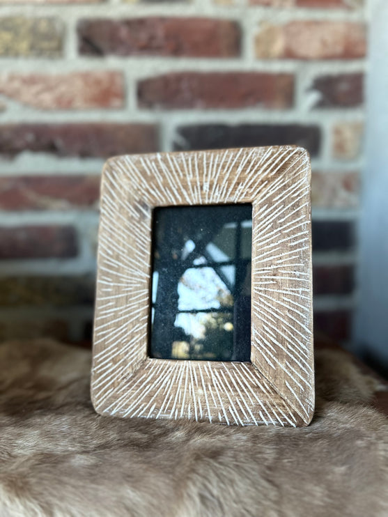 fotolijst carvings 21x17cm natural