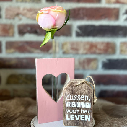 Cadeau pakket hangertje Zussen